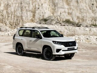 2021 Toyota Land Cruiser Prado 150 Series Рестайлинг 3, белый, 8500000 рублей, вид 3