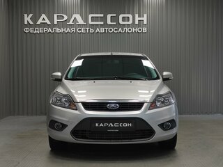 2010 Ford Focus II Рестайлинг, серебристый, 475000 рублей, вид 3