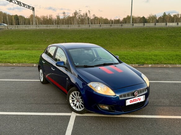 2007 Fiat Bravo II, синий, 455000 рублей - вид 1