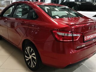2016 Lada (ВАЗ) Vesta I, красный, 704000 рублей, вид 5
