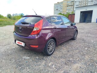 2012 Hyundai Solaris I, фиолетовый, 645000 рублей, вид 5
