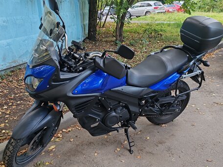 2013 Suzuki V-Strom DL 650, синий, 549000 рублей, вид 3