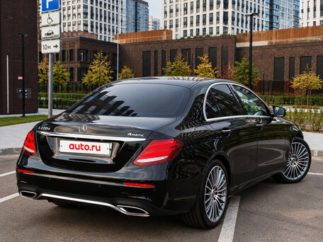 2019 Mercedes-Benz E-Класс 220 d V (W213, S213, C238), чёрный, вид 2
