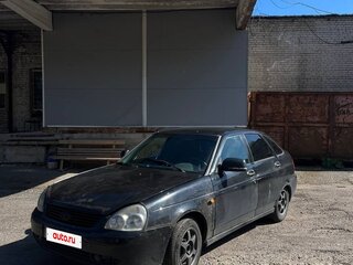 2008 Lada (ВАЗ) Priora I, чёрный, 180000 рублей, вид 1