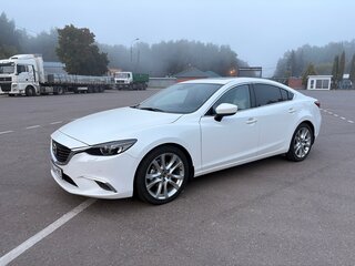 2016 Mazda 6 III (GJ) Рестайлинг, белый, 2350000 рублей, вид 1