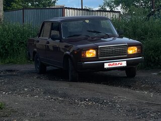 2007 Lada (ВАЗ) 2107, пурпурный, 150000 рублей, вид 2