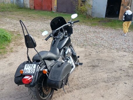 2004 Harley-Davidson Dyna Low Rider, чёрный, 700000 рублей, вид 3
