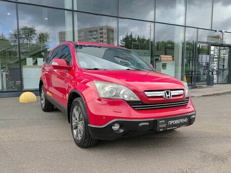 2008 Honda CR-V III, красный, 999000 рублей, вид 3