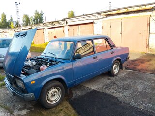 2006 Lada (ВАЗ) 2107, синий, 210000 рублей, вид 1