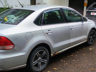 2012 Volkswagen Polo V, серебристый, 470000 рублей, вид 4