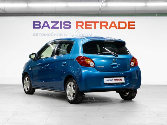 2013 Mitsubishi Mirage VI, синий, 799000 рублей - вид 6