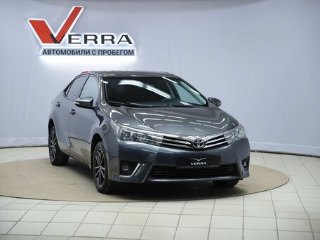 2013 Toyota Corolla XI (E160, E170, E180), серый, 1120000 рублей, вид 3