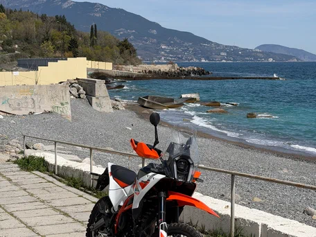 2025 KTM 390 Adventure R, оранжевый, 730000 рублей, вид 1