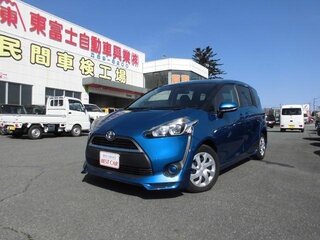 2017 Toyota Sienta II, синий, 1030000 рублей, вид 1