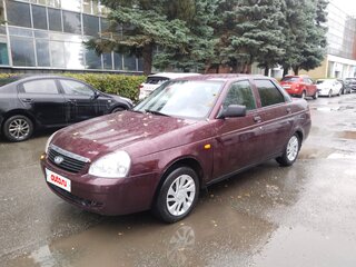 2008 Lada (ВАЗ) Priora I, пурпурный, 155000 рублей, вид 2