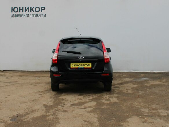 2014 Lada (ВАЗ) Kalina II, чёрный - вид 5