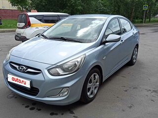 2011 Hyundai Solaris I, серый, 670000 рублей, вид 1
