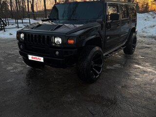 2004 Hummer H2 I, чёрный, 2700000 рублей, вид 5