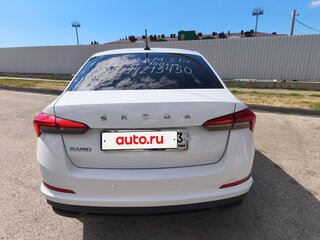 2021 Skoda Rapid II, белый, 1490000 рублей, вид 4