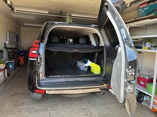 2019 Toyota Land Cruiser Prado 150 Series Рестайлинг 2, чёрный, 5100000 рублей, вид 4