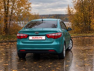 2012 Kia Rio III, зелёный, 890000 рублей, вид 1