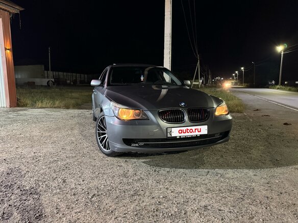 2004 BMW 5 серии 520i V (E60/E61), серый, 770000 рублей - вид 3