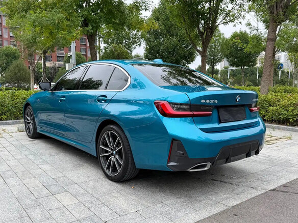 2023 BMW 3 серии Long 320Li VII (G2x) Рестайлинг, синий, 3675690 рублей - вид 3