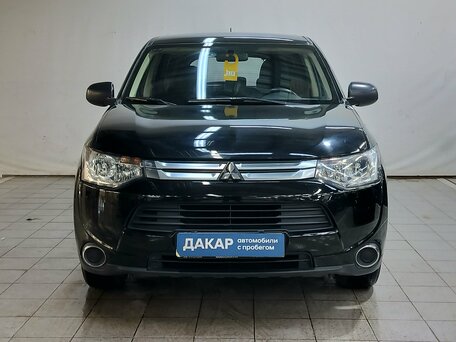 2014 Mitsubishi Outlander III, чёрный, 1060000 рублей, вид 2