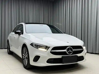 2022 Mercedes-Benz A-Класс 180 Long IV (W177) Рестайлинг, белый, 1620002 рублей, вид 3