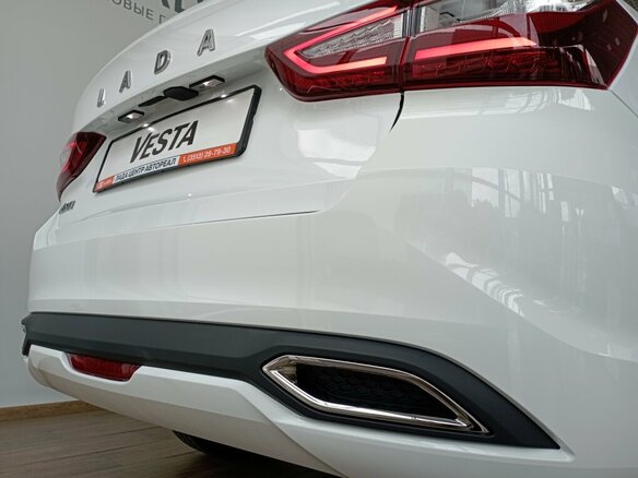 2026 Lada (ВАЗ) Vesta I Рестайлинг (NG), белый - вид 10