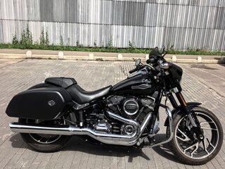 2020 Harley-Davidson Sport Glide, чёрный, 2300000 рублей, вид 3