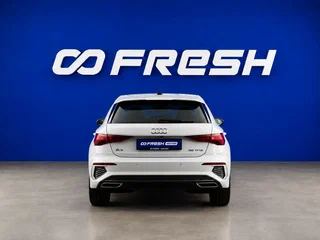 2022 Audi A3 Sportback 35 TFSI IV (8Y), белый, 3222444 рублей, вид 3