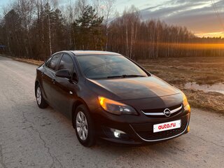2014 Opel Astra J Рестайлинг, коричневый, 800000 рублей, вид 2