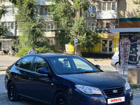 2009 Hyundai Elantra IV (HD), синий, 355000 рублей, вид 2