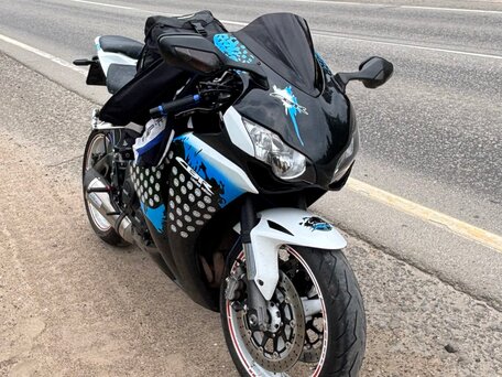 2008 Honda CBR 1000 RR/RA Fireblade, синий, 620000 рублей, вид 2