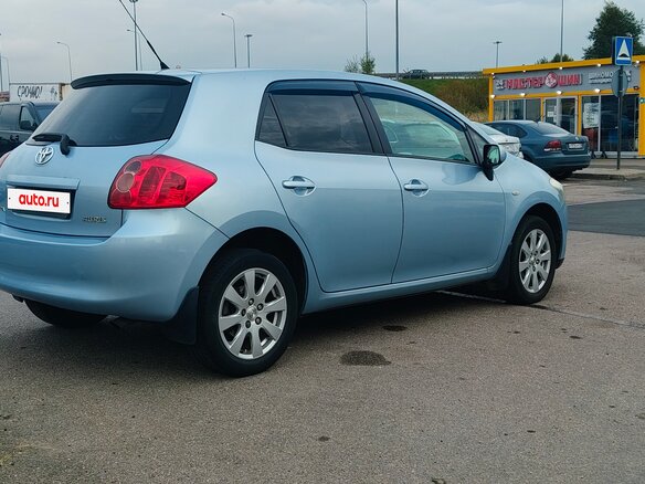2008 Toyota Auris I, голубой, 600000 рублей - вид 3