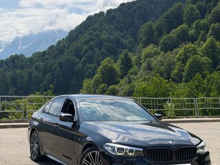2018 BMW 5 серии 520i VII (G30/G31/G38), чёрный, 3200000 рублей, вид 1
