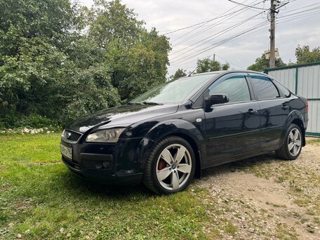 2006 Ford Focus II, синий, вид 1