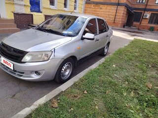 2012 Lada (ВАЗ) Granta I, серебристый, 200000 рублей, вид 1