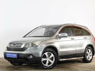 2008 Honda CR-V III, серебристый, 1299000 рублей, вид 3