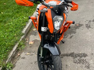 2012 KTM 200 Duke, оранжевый, 255000 рублей, вид 3