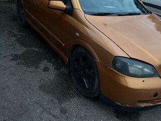 2002 Opel Astra G, жёлтый, 335000 рублей, вид 5