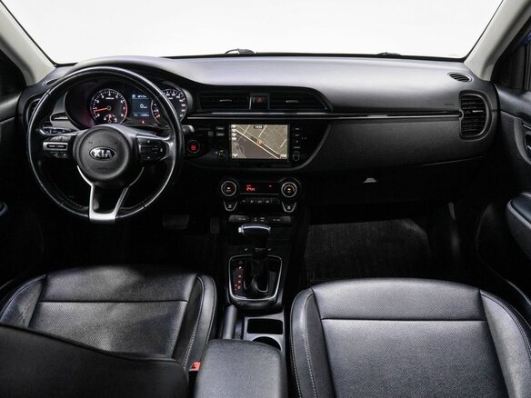 2017 Kia Rio IV, синий, 1470000 рублей - вид 16