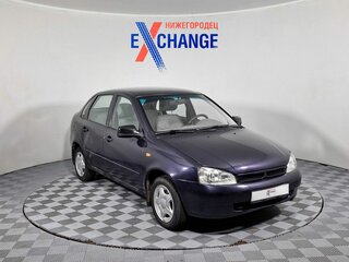 2007 Lada (ВАЗ) Kalina I, фиолетовый, 149000 рублей, вид 2