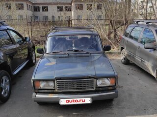 2011 Lada (ВАЗ) 2107, синий, 85000 рублей, вид 2