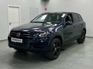 2010 Volkswagen Touareg II, синий, 1615000 рублей, вид 1