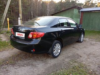 2008 Toyota Corolla AMT X (E140, E150), чёрный, 950000 рублей, вид 3