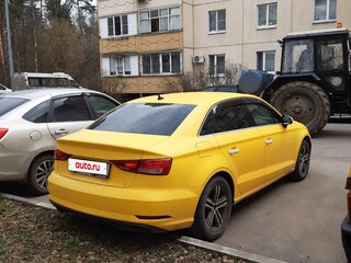 2018 Audi A3 III (8V) Рестайлинг, жёлтый, 1420000 рублей, вид 2