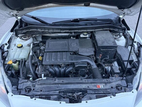 2013 Mazda 3 II (BL) Рестайлинг, белый, 990000 рублей - вид 13