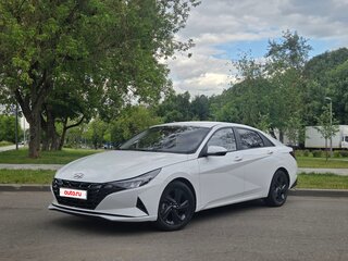 2023 Hyundai Elantra VII (CN7), белый, 2500000 рублей, вид 2